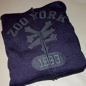 ZOO YORK Hoodie Size L Full Zip Hoodie urban skate style streetwear clothing